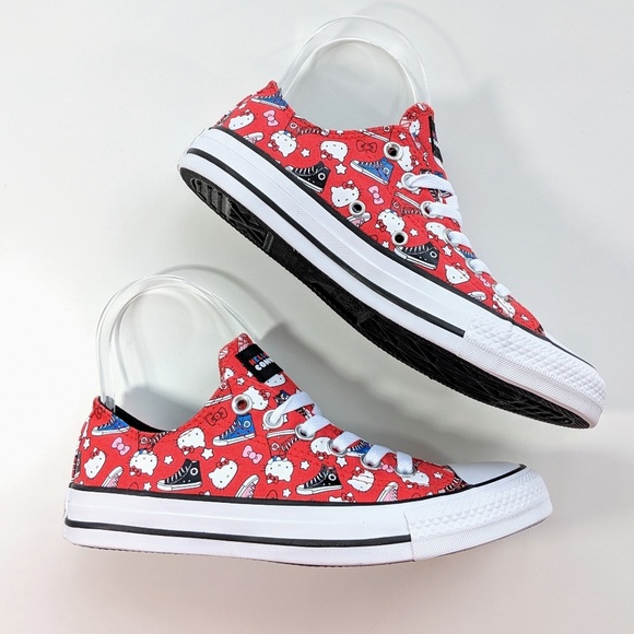 Converse Shoes - ⬇️Converse x Hello Kitty All Star Low Fiery Red